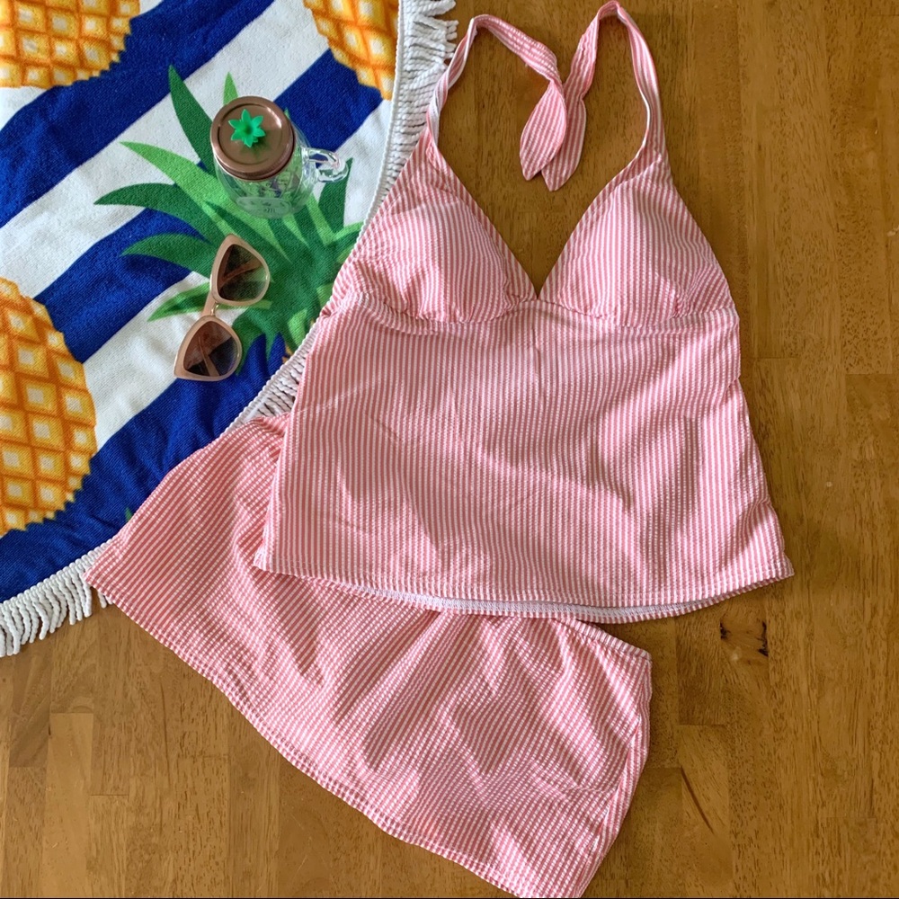ISAAC MIZRAHI for Target Seersucker Tankini